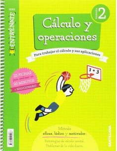 CUADERNO CALCULO 2ºPRIMARIA ENTRENATE